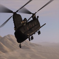 Area 51 Simulations MH-47 Chinook（チヌーク）のSSその1