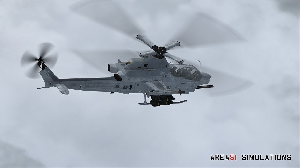 Area 51 Simulations AH-1Z Viper（ヴァイパー）のSSその1